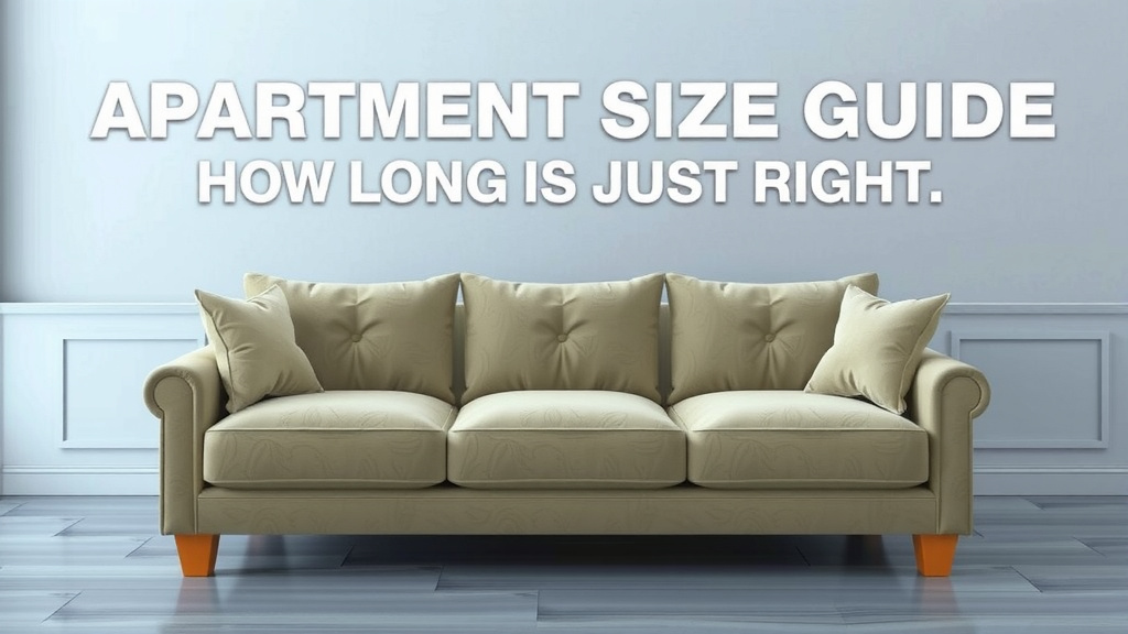 Apartment Sofa Size Guide: How Long Is Just Right