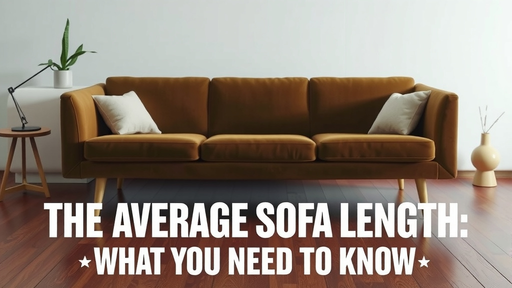 Average Sofa Length: What You Need to Know