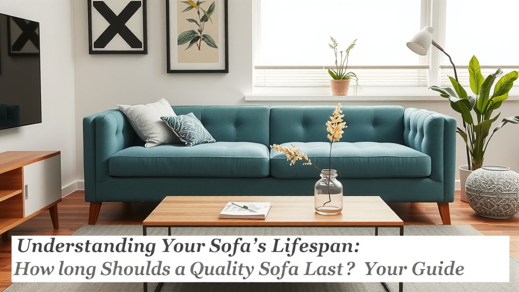 Understanding Your Sofa's Lifespan