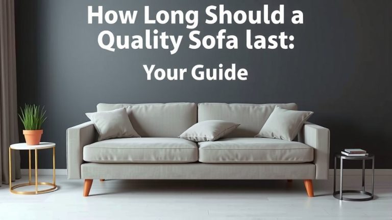 How Long Should a Quality Sofa Last? Your Guide