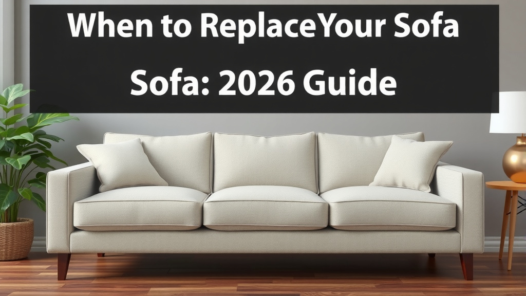 When to Replace Your Sofa: A 2026 Guide