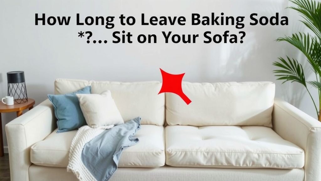 How Long Should Baking Soda Sit on Your Sofa?