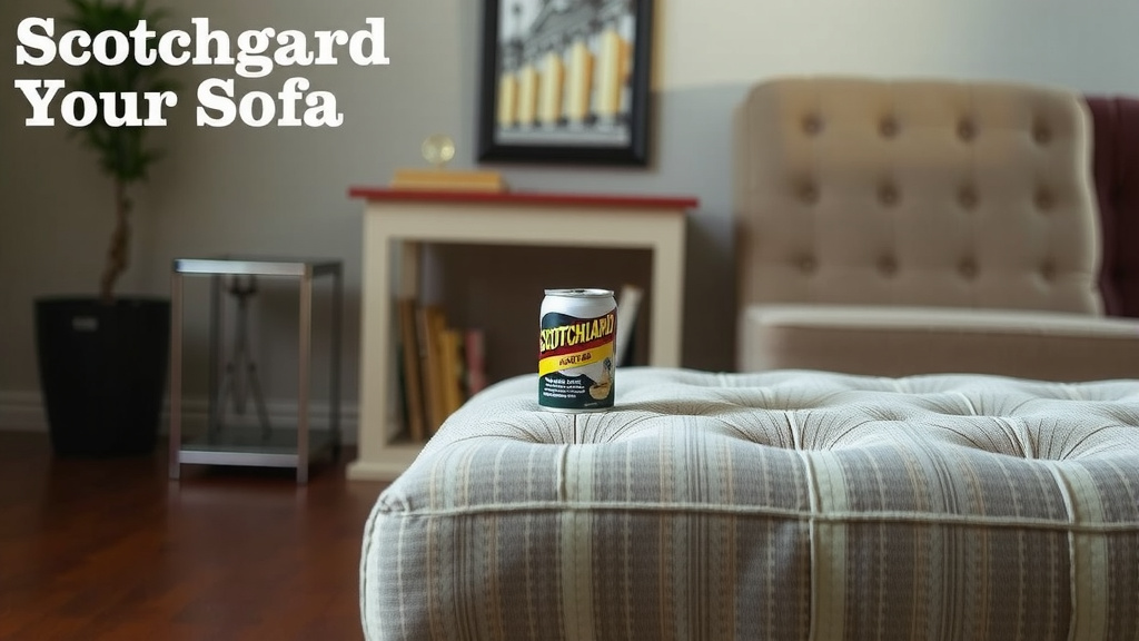 How Much Scotchgard Do You Really Need for Your Sofa?