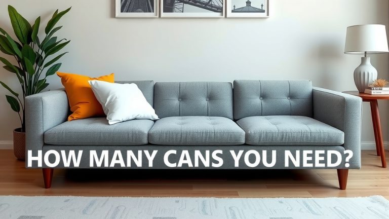 Scotchgard Your Sofa: How Many Cans Do You Need