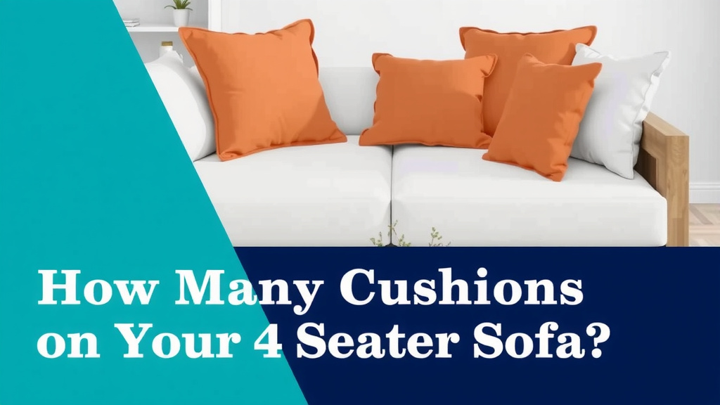 Understanding Cushion Counts on Your 4-Seater Sofa