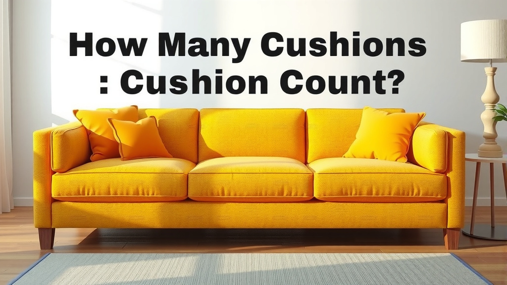 Understanding Your Sofa's Cushion Count