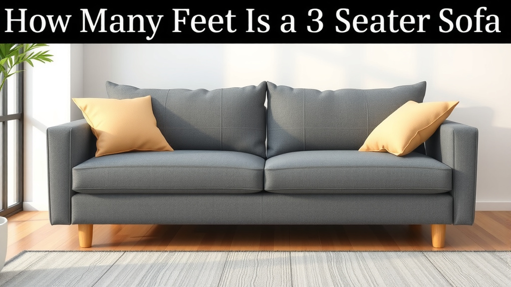Understanding the Dimensions of a Three-Seater Sofa