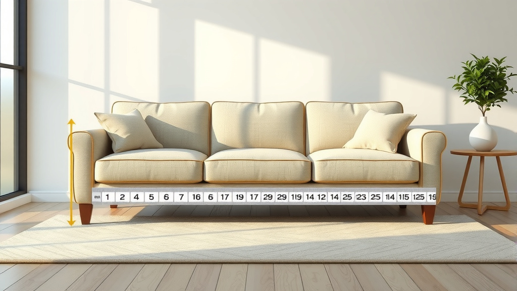 Understanding Sofa Dimensions in Meters