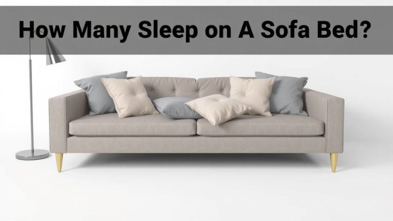 How Many Sleep on a Sofa Bed? Your Guide