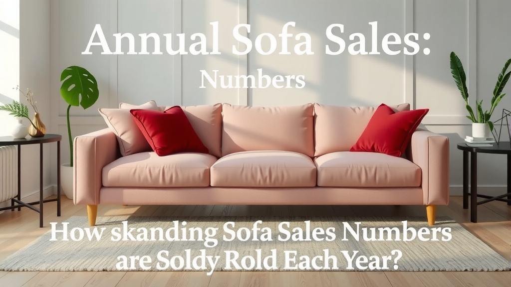 Understanding Annual Sofa Sales Numbers