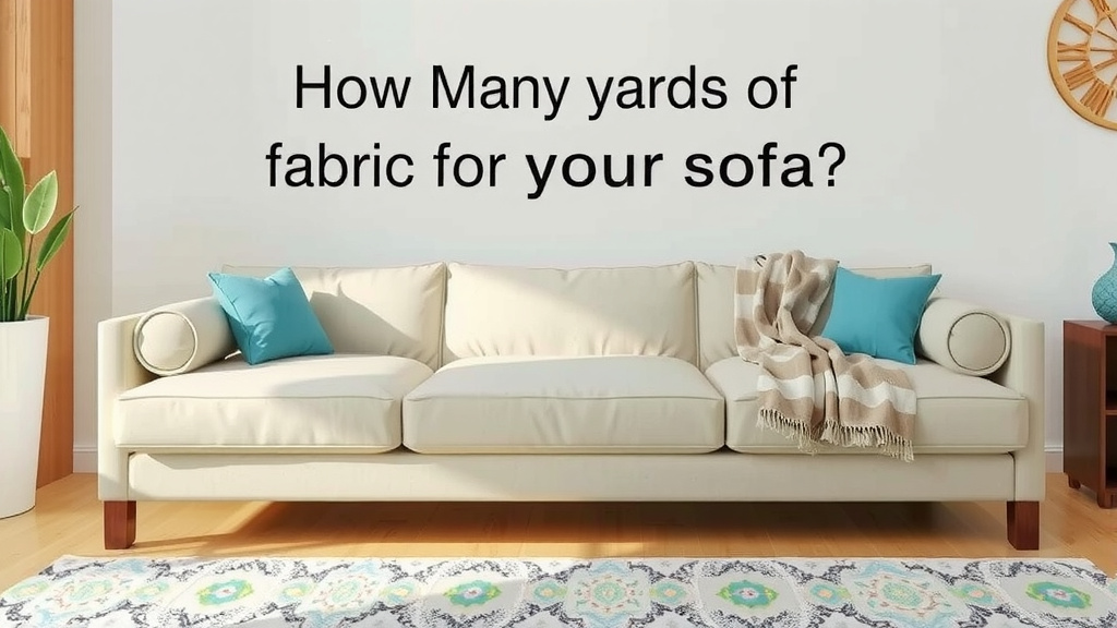 Figuring Out Your Sofa Fabric Yardage Needs
