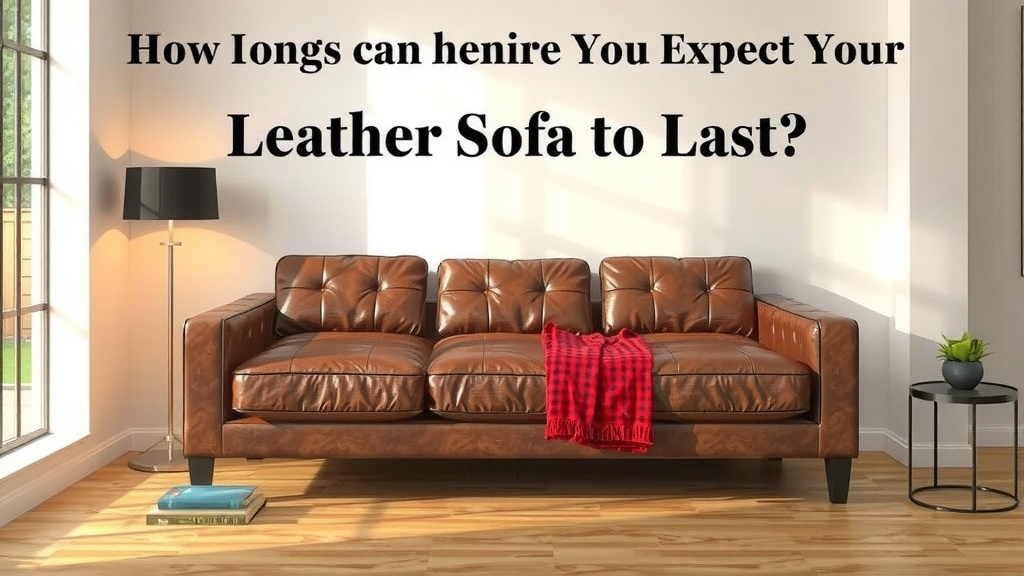 How Long Can You Expect Your Leather Sofa to Last?