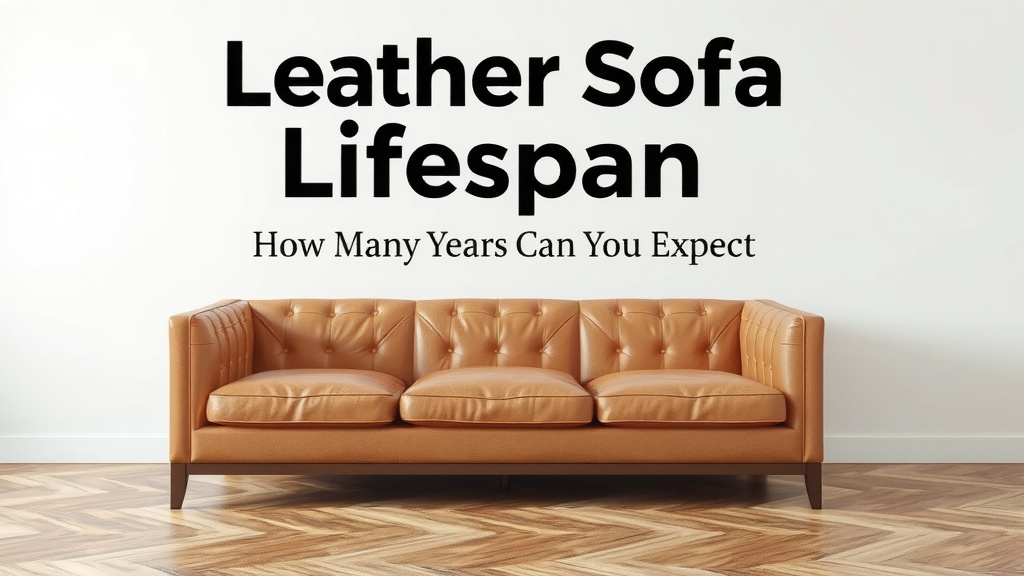 Leather Sofa Lifespan: How Many Years Can You Expect