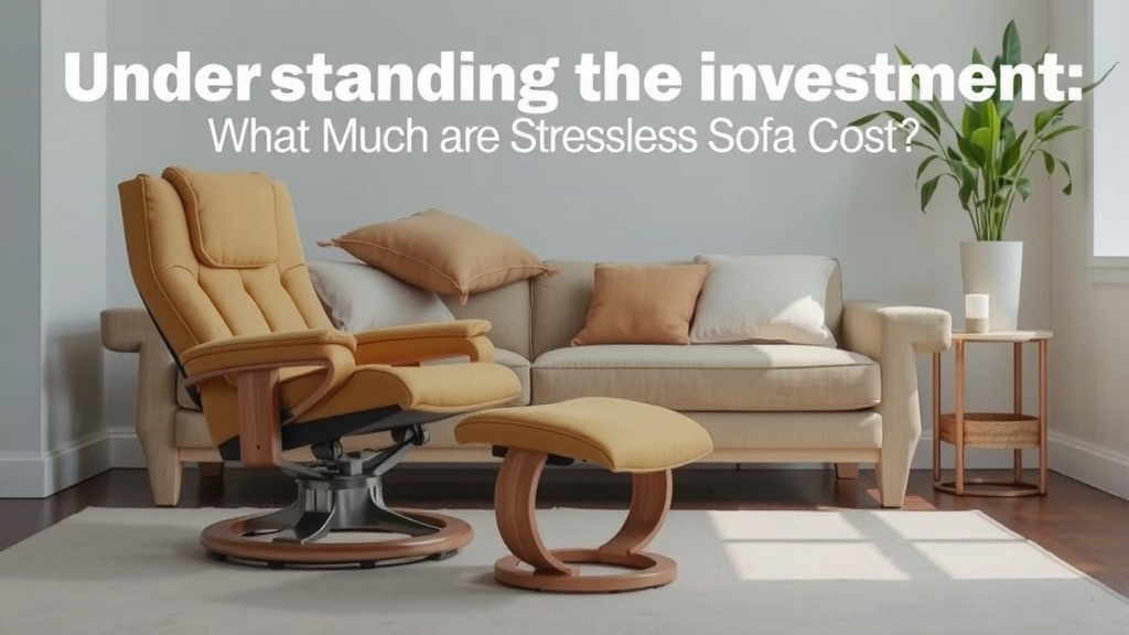 Understanding the Investment: What Does a Stressless Sofa Cost?
