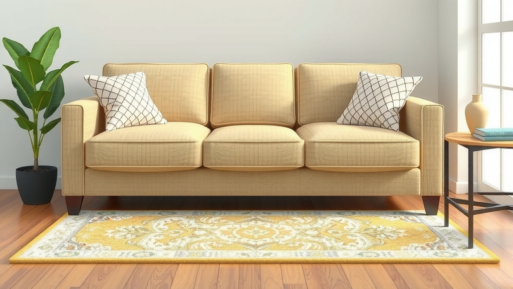 Finding the Right Area Rug Size for Your Sofa