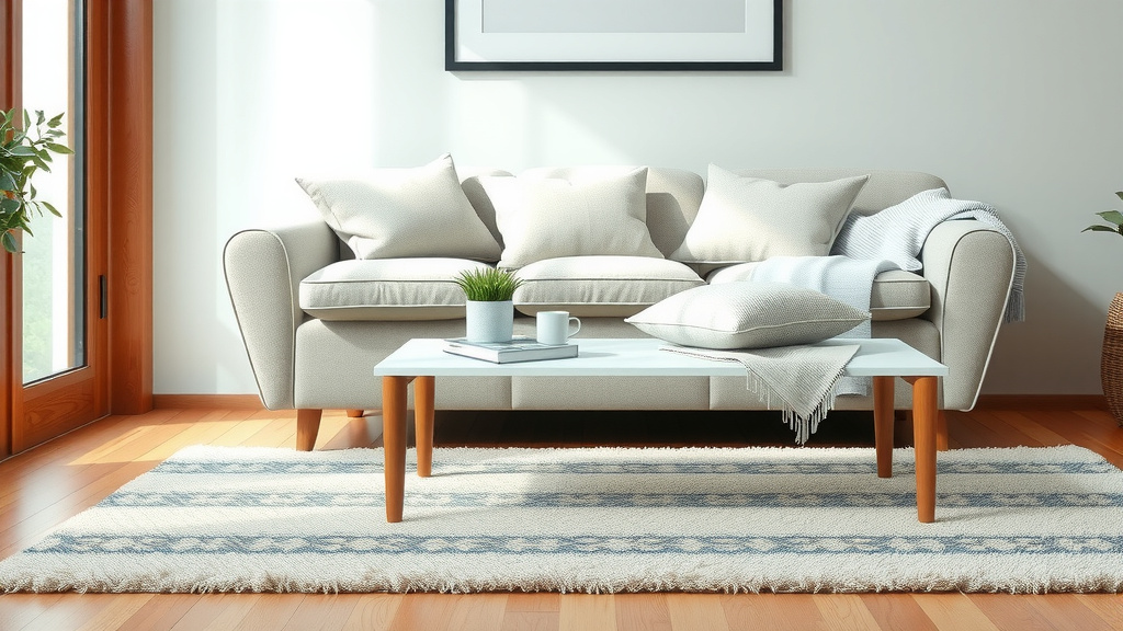 How Much Area Rug Under Sofa: The Perfect Sizing Guide