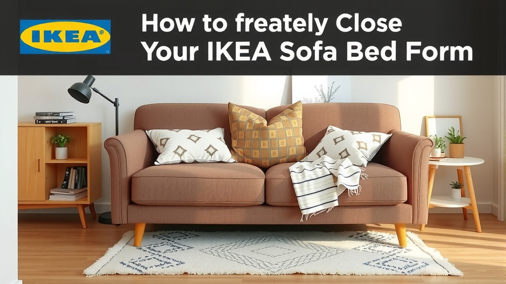 Getting Your IKEA Sofa Bed Back to Sofa Form