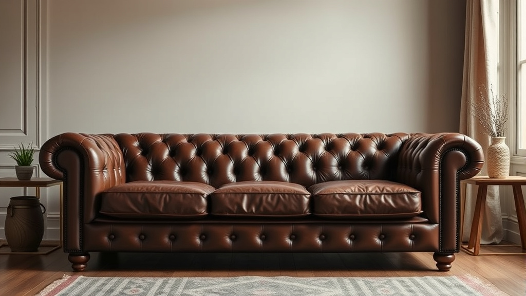 10 Best Chesterfield Leather Sofa [2026]