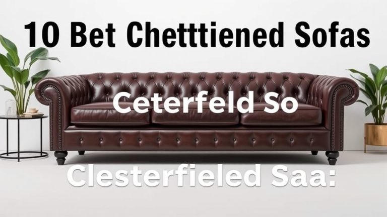 10 Best Chesterfield Sofas [2026]