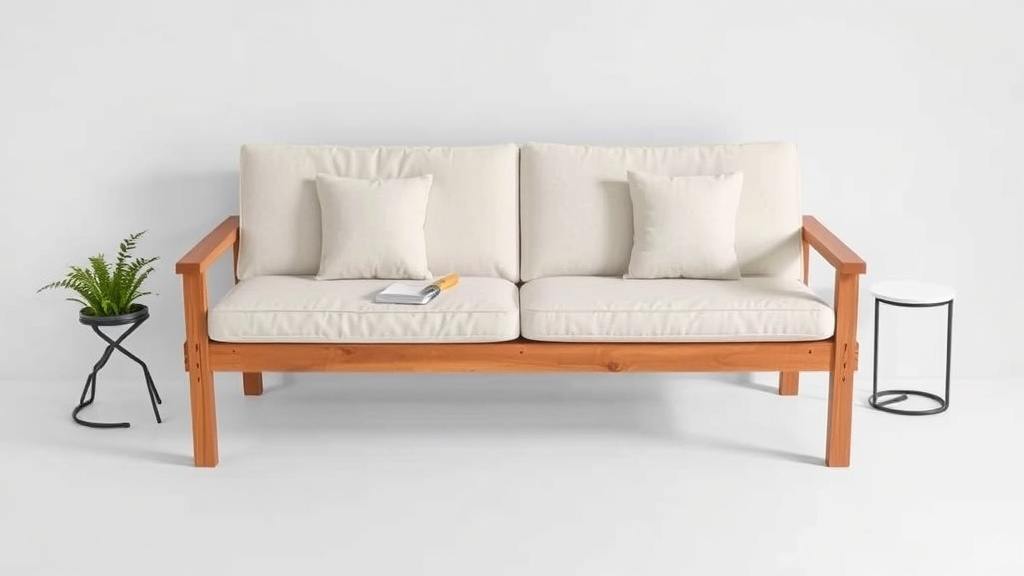10 Best Choice Products Outdoor Convertible Acacia Wood Futon Sofa [2026]