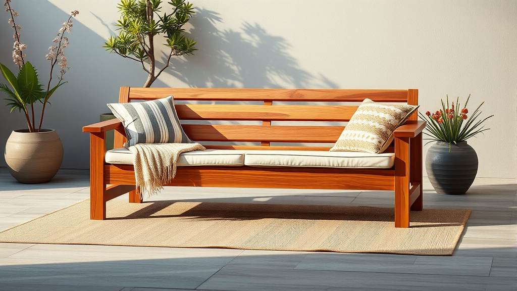 10 Best Choice Products Outdoor Convertible Acacia Wood Futon Sofa [2026]