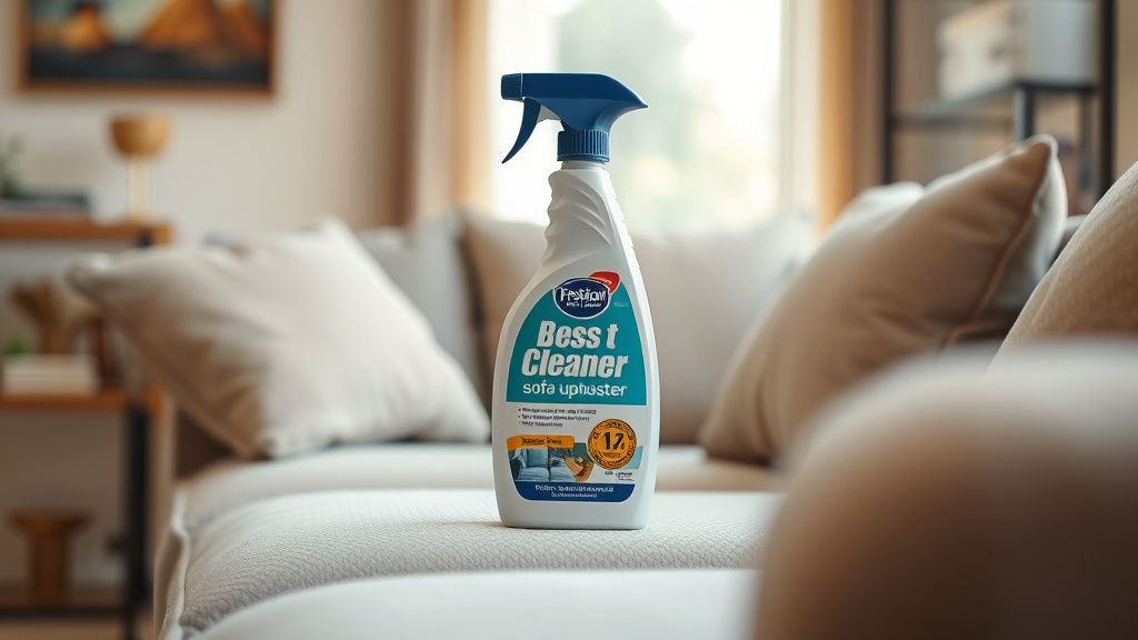 10 Best Cleaner For Sofa Upholstery [2026]
