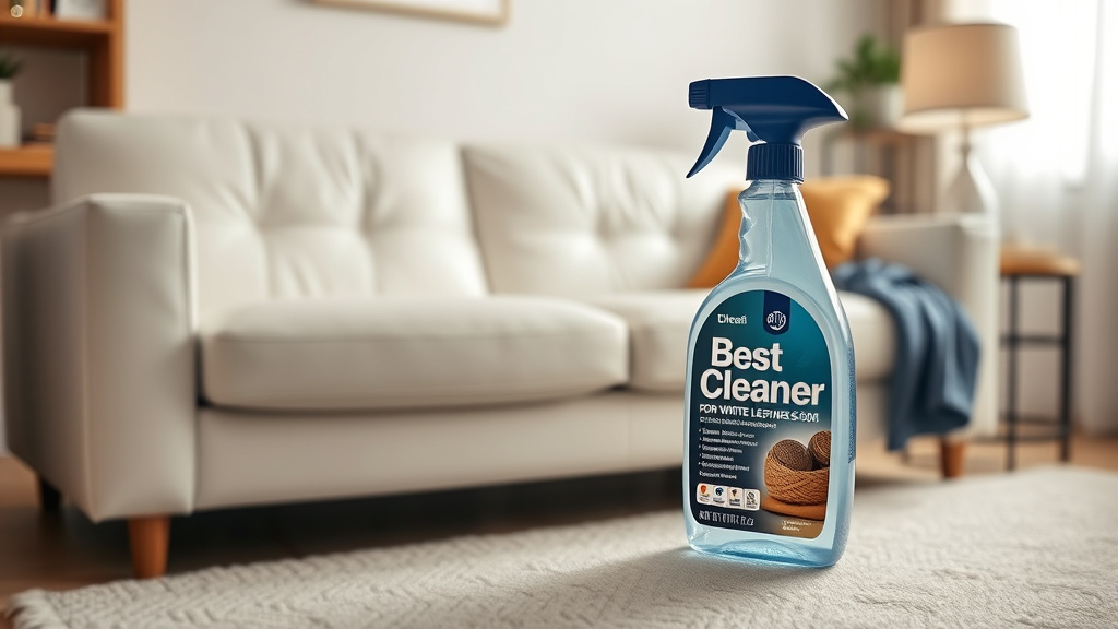 10 Best Cleaner For White Leather Sofa [2026]