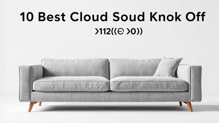 10 Best Cloud Sofa Knock Off [2026]