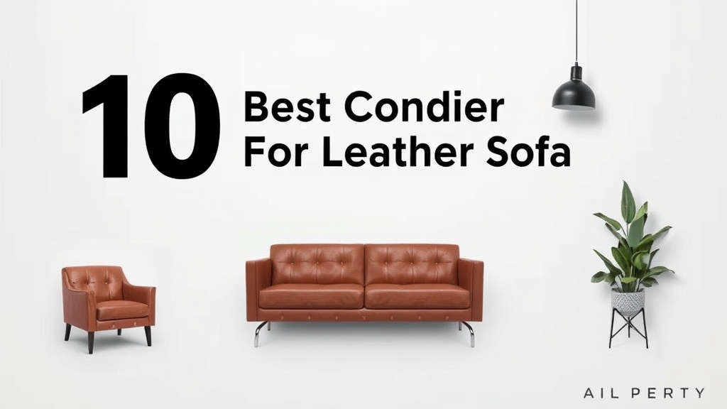 10 Best Conditioner For Leather Sofa [2026]