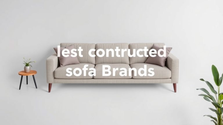 10 Best Constructed Sofa Brands [2026]