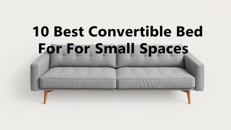 10 Best Convertible Sofa Bed For Small Spaces [2026]