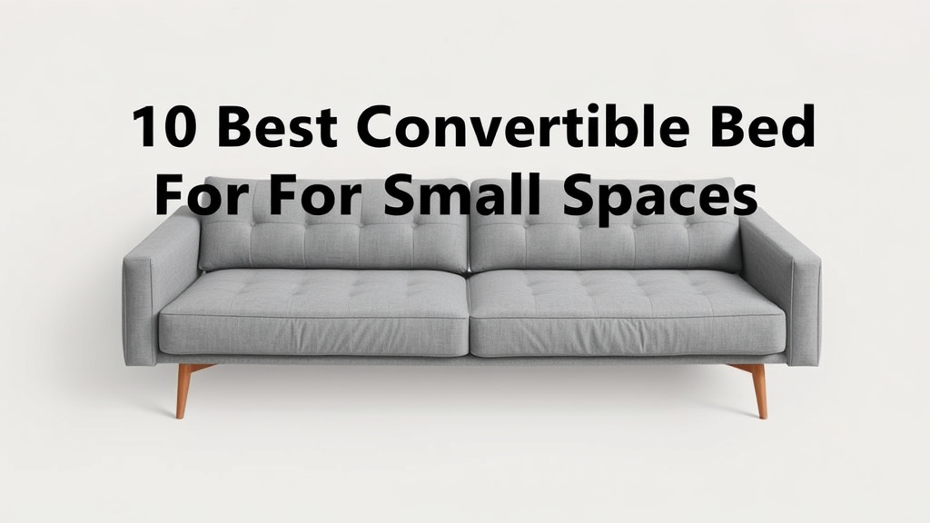 10 Best Convertible Sofa Bed For Small Spaces [2026]