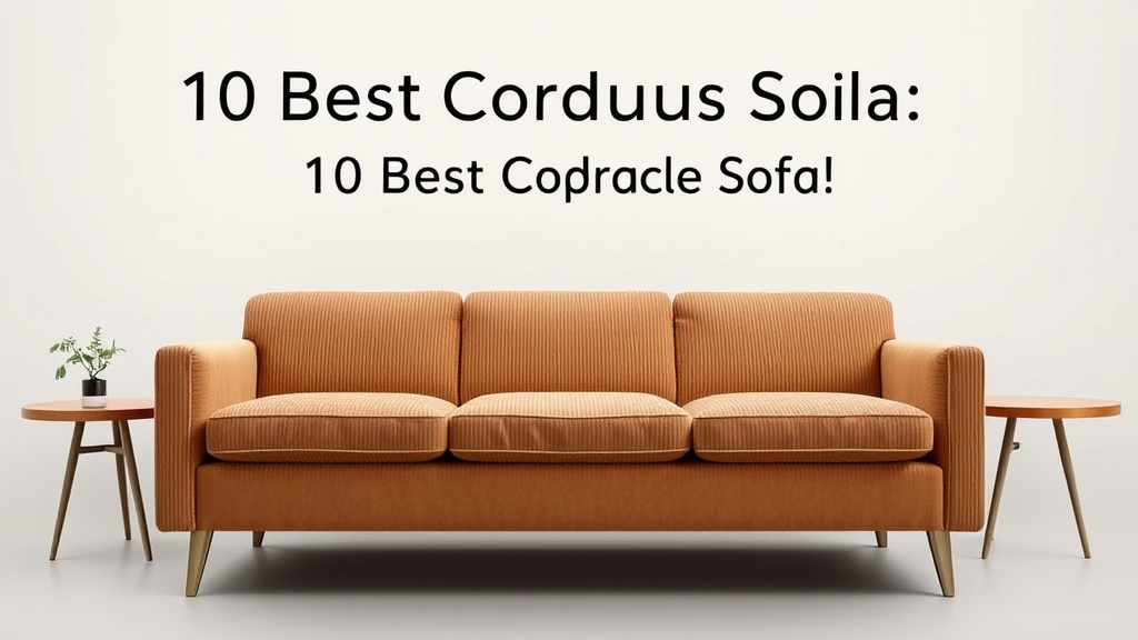 10 Best Corduroy Sofa [2026]