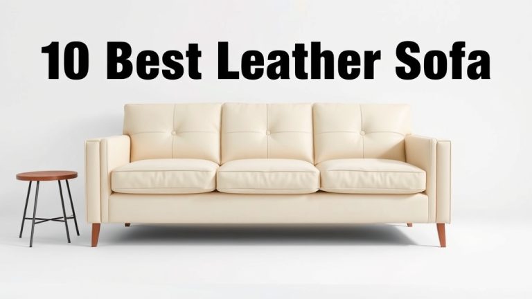 10 Best Cream Leather Sofa [2026]