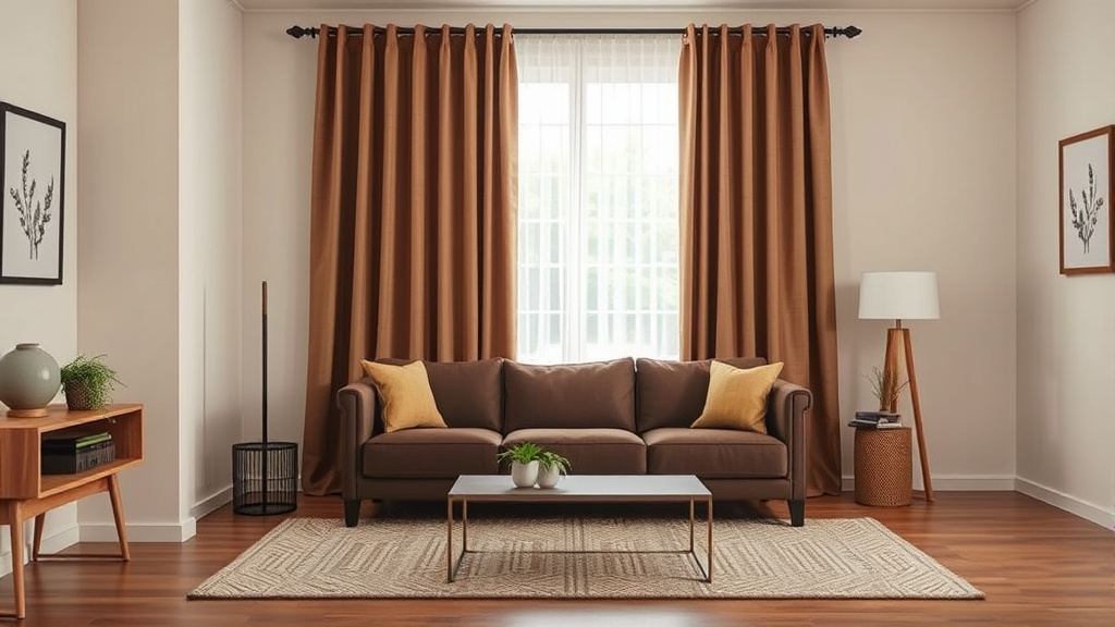 10 Best Curtain Color For Brown Sofa [2026]