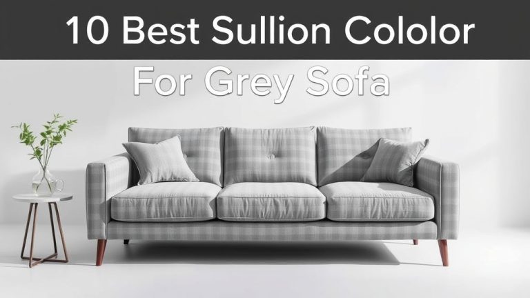 10 Best Cushion Color For Grey Sofa [2026]