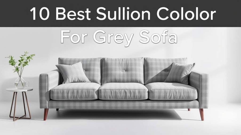 10 Best Cushion Color For Grey Sofa [2026]