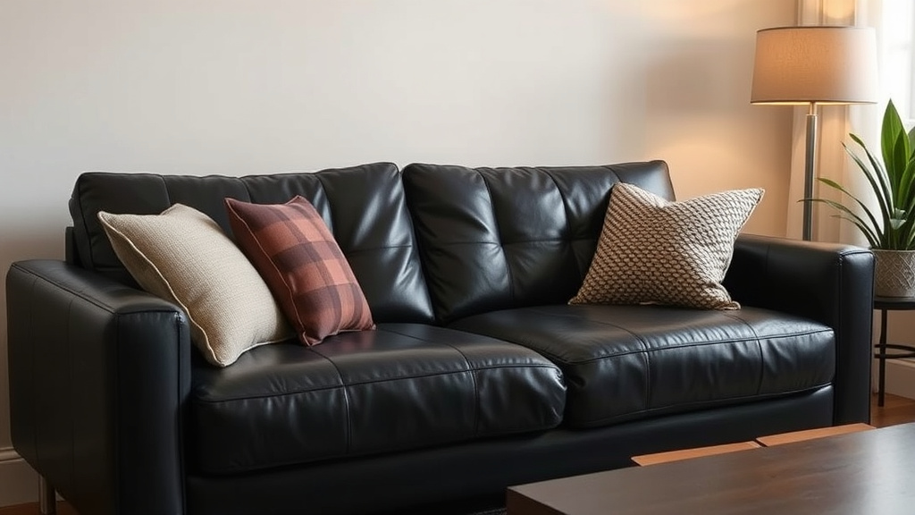 10 Best Cushions For Black Leather Sofa [2026]