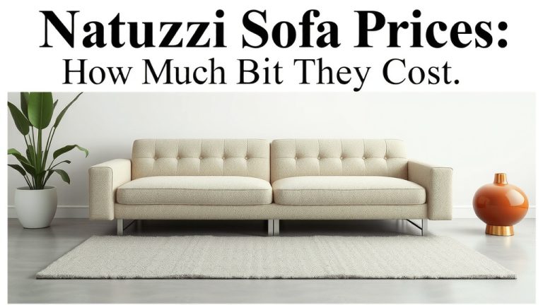 Natuzzi Sofa Prices: How Much Do They Cost