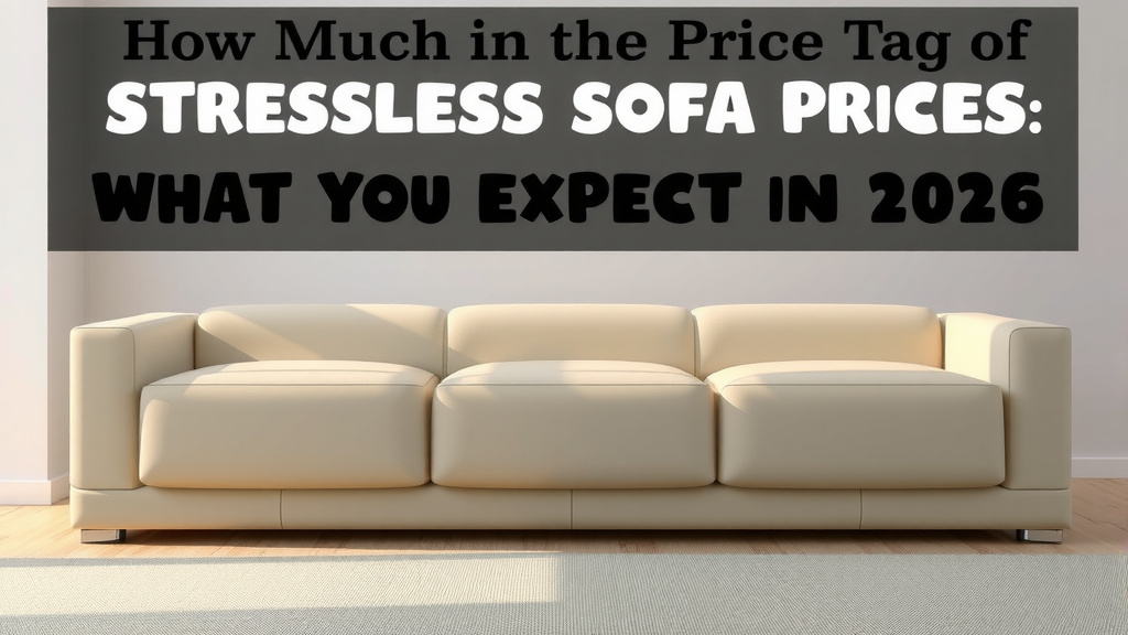 Understanding the Price Tag of Stressless Sofas