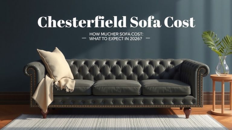 Chesterfield Sofa Cost: What to Expect in 2026