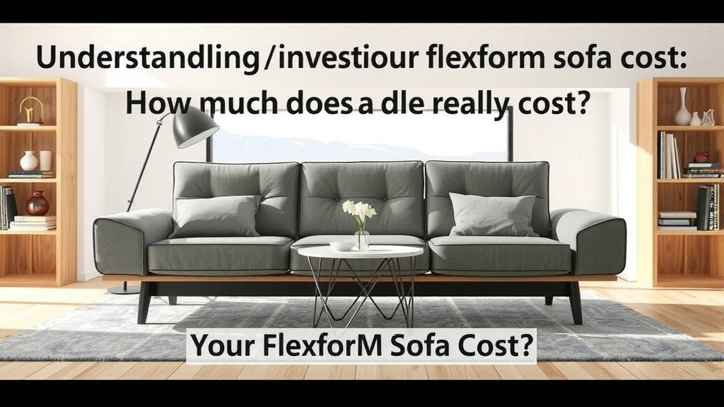 Understanding Your Flexform Sofa Investment