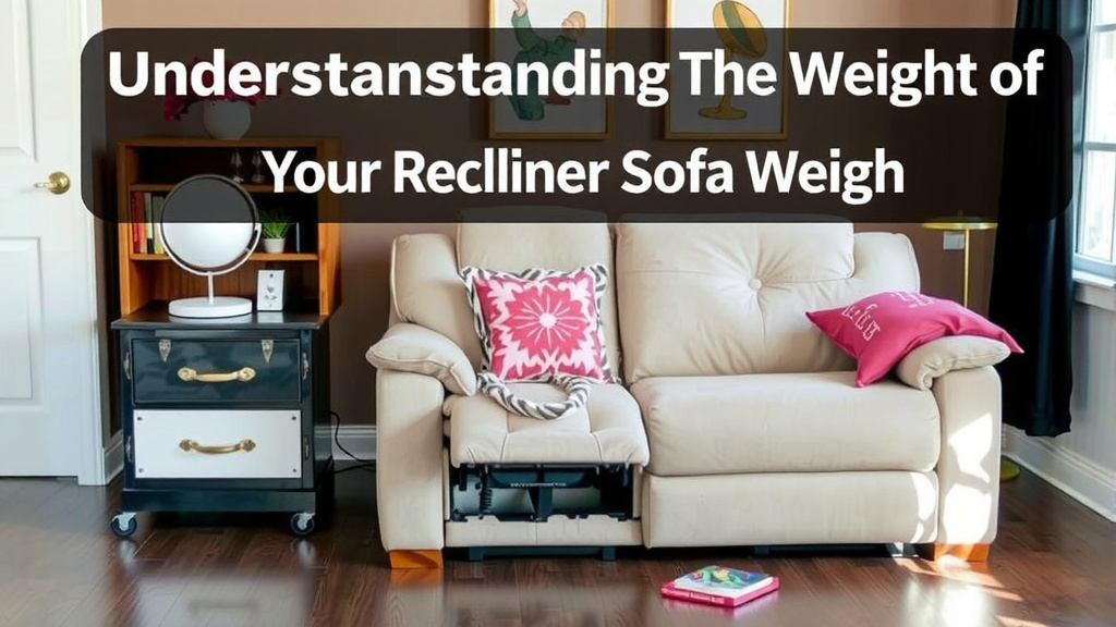 Understanding the Weight of Your Recliner Sofa