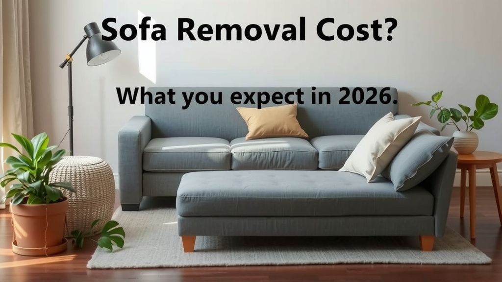 Understanding Your Sofa Removal Expenses