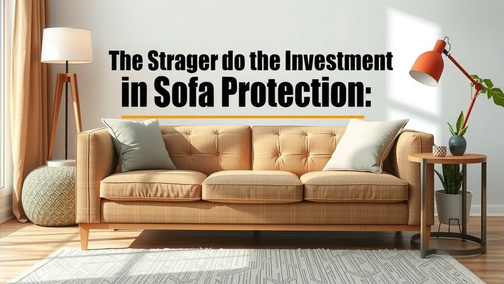 Understanding the Investment in Sofa Protection