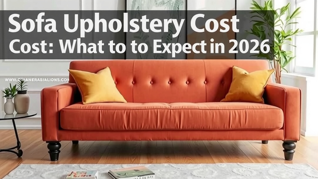 Understanding Sofa Reupholstery Costs