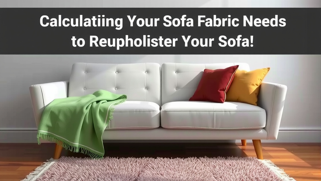 Calculating Your Sofa Fabric Needs