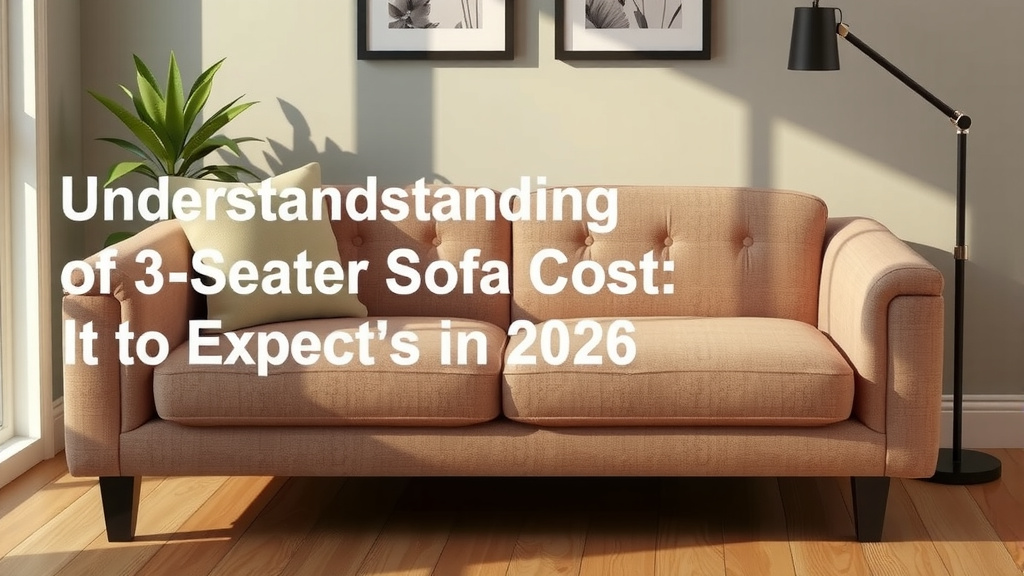 Understanding the Cost of a 3-Seater Sofa