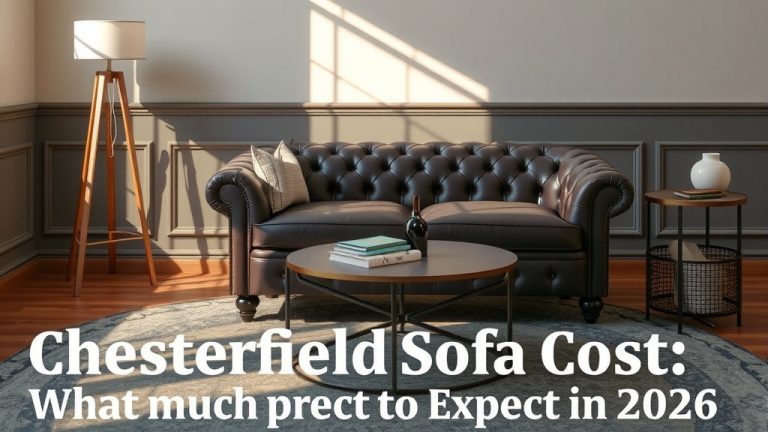 Chesterfield Sofa Cost: What to Expect in 2026