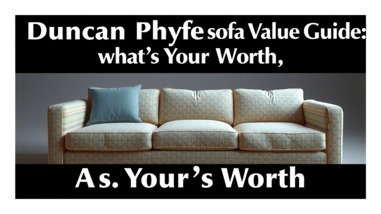 Duncan Phyfe Sofa Value Guide: What's Yours Worth